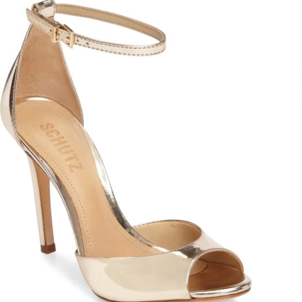 Schutz Saasha Lee Ankle Strap Sandal